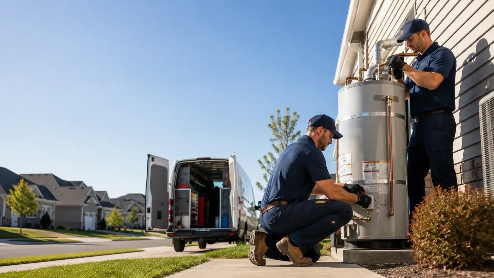 Water Heater Installation in Ridgeway, WI
